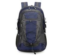 BEALIFE Sac à pliable d'extérieur grande capacité 40L, étanche, pour la randonnée. Sac à de randonnée portable de grande capacité avec plusieurs compartiments, d'une 40 litres, Bleu foncé