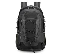 BEALIFE Sac à pliable d'extérieur grande capacité 40L, étanche, pour la randonnée. Sac à de randonnée portable de grande capacité avec plusieurs compartiments, d'une 40 litres, Noir
