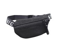 BEALIFE Sac Banane Miniature bandoulière 1/6, Accessoire de Mode pour Maison de poupée, idéal pour des Jeux déguisement Uniques et des créations Originales. Disponible en , Noir , 15 x 2.3 cm