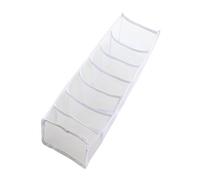 BEALIFE Séparateur de Placard Pliable pour soigneusement la Lingerie et Les Cravates, Blanc 7 grilles, Petit