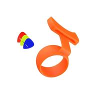 BEALIFE Support de doigt en silicone avec porte-médiators pour guitare, améliorant l'expérience de jeu tout en ciblant les doigts et offrant un confort optimal. Kit d'accessoires acoustiques, S