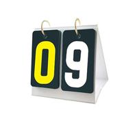 BEALIFE Tableau d'affichage Portable à Chiffres rabattables, Format Table, Chiffres clairs, Facile à Utiliser pour diverses activités Sportives.