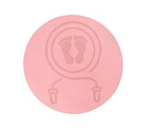 BEALIFE Tapis de saut extérieur pour corde à sauter, idéal,0.8 60 * 60 rose