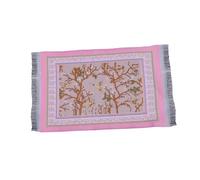 BEALIFE Tapis de Sol Miniature pour Maison de poupée, Accessoire idéal pour Les Maisons poupées à l'échelle 1/12. Créez Magnifiques scènes Vie, comme Un Salon Une Chambre. , Rose , 17 x 10 cm
