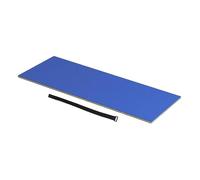 BEALIFE Tapis Flottant Premium pour Piscine, lac, Plage et Parcs Aquatiques. Idéal pour Les fêtes de Famille et Les Vacances d'été. Ce Tapis Flottant est Un Cadeau Parfait, Bleu, 110 x 40 x 3.3 cm