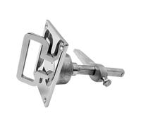 BEALIFE Verrou de Plancher de Bateau en Acier Inoxydable, verrou Marin encastré, Accessoire quincaillerie pour Trappe avec Installation Facile, Boucle à Came pour Pont Bateau, Traction encastrée