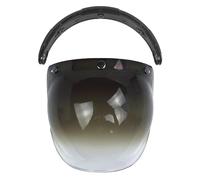 BEALIFE Visière de Casque Jet escamotable résistante offrant Une Contre Le Vent et Les Insectes pour Toutes Les Sorties en extérieur. Adaptateur rétro pour Casque Jet