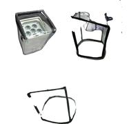 Beam Moving Head Couverture de pluie, imperméable, tissu Oxford 1680D, léger, batterie par-B, 10pcs