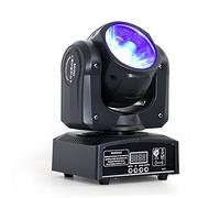 Beam Moving Head LED 60W Spotlight Mobile Lamp RGBW 4In1 for DMX Stage Lighting Disco DJ Light for Parties Home Show Bar Club Birthday KTV DJ Pub