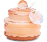 Beam Rose Violet Verre Vanille Bougie de soja 85g