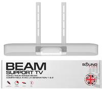 Beam Tv Fixation De Montage, Blanc, Compatible Avec Génération 1 & 2 Sonos Beam, Comprend Un Kit De Matériel De Montage Pour Suspen e Votre Barre De Son Conçue Au Royaume-Uni Par[Video164]