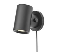 Beam Wall Lamp Applique murale Muuto Noir - 5713292842641