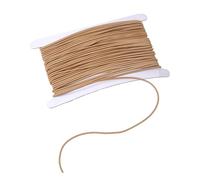 BEAMARKER Cordon Élastique de 3mm pour la Couture la Fabrication de Bijoux 18 mètres de Long Cordon Élastique Rond pour la Fabrication de Bracelets de Cordes D'Artisanat de Perles de Camping de Cravat