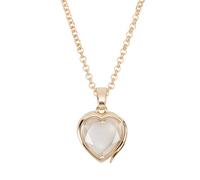 BEAMARKER médaillon mémoire charme cœur collier photo autographe kit de fabrication collier chaîne pendentif de cadre photo en verre flottant vivant pour femmes hommes mariage Noël bijouterie fabricat