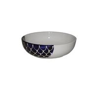 Beamel Home Assiette à râpe en céramique fabriquée à la main Design décoratif Ustensile de cuisine Art fonctionnel Vaisselle artisanale (Marée, moyenne)