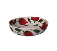 Beamel Home Assiette à râpe en céramique fabriquée à la main Design décoratif Ustensile de cuisine Art fonctionnel Vaisselle artisanale (Fresa, XL)