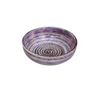 BEAMEL HOME Assiette râpe en céramique fabriquée à la main Design décoratif Ustensile de cuisine Art fonctionnel Vaisselle artisanale moderne originale Design traditionnel