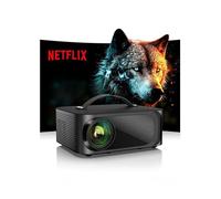 Beamer-4K ONOAYO 1500ANSI HDR10+ Vidéoprojecteur intelligent HDMI eARC Home Cinéma, 1080p Full HD KI Autofocus WiFi 6 Bluetooth 5.3 Mini projecteur extérieur portable n'importe où