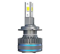BEAMFLY 1 Pièce de Ampoule H7 LED pour Phare Lenticulaire, Kit de Conversion Halogène/Xénon Phares Avant de Voitures 12V 6000K Blanc