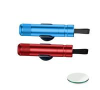 Beamlab Marteau d'évasion et Coupe-Ceinture - 2-en-1 Brise-Verre, Robuste, pour Terre et sous-Marin,Blue+Red