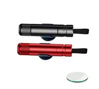 Beamlab Marteau d'évasion et Coupe-Ceinture - 2-en-1 Brise-Verre, Robuste, pour Terre et sous-Marin,Red+Black