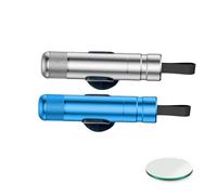 Beamlab Marteau d'évasion et Coupe-Ceinture - 2-en-1 Brise-Verre, Robuste, pour Terre et sous-Marin,Silver+Blue