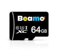 Beamo Carte microSD préchargée 64 bits Raspberry Pi OS U3 Classe 10 64 Go Compatible avec tous les Raspberry Pi Series 5, 500, 400, 4B, 3B, 3B+, 3 Zero 2 W, CM, idéale pour une installation facile