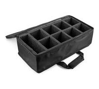 BeamZ AC420 Valise souple pour 8 projecteurs PAR LED RGBW BBP44 - Noir, pratique et résistante , 8 compartiments individuels Noir G