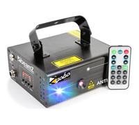 BeamZ Anthe II Double Laser 600 mW RGB Gobo DMX IRC Noir