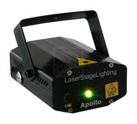 BeamZ Apollo Laser Rouge Vert Multipoints Noir