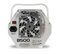 Beamz Machine à bulles LED RGB B500LED – faible consommation, support de montage – Transparent