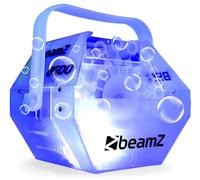 Beamz Machine à bulles LED RGB B500LED – faible consommation, support de montage – Transparent