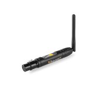 BeamZ BBP Eazylink - Emetteur et Récepteur DMX sans Fil, Fonctionne avec n'importe quel Contrôleur DMX et Tout Effet d'Éclairage DMX, Idéal DJ Professionnels et DJ Mobiles