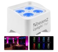 BeamZ BBP90W - Projecteur UPLIGHT PAR- 4 x LED RGB-UV, 4W par LED, modes DMX ou Stand-alone