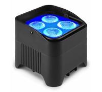 BeamZ BBP94W - Projecteur PAR Uplight sur Batterie RGBWA WDMX - 48 Watts, 9 d'Heures d'Autonomie, Télecommande,Idéal pour Éclairage de Salle, Mariage, Jardin, Architecture, Hôtel, Restaurant