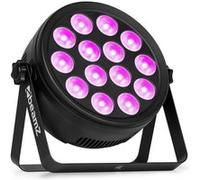BeamZ BCC145 - Projecteur FlatPAR LED RGBW - 14x 4W Extra Plat - Télécommande, Compact Slim