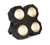 SB400 Stage Blinder Stroboscope 4x50 W blanc chaud - 8 canaux DMX - noir