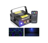 BeamZ Bianca Double Laser 330 mW RGB Gobo IRC Noir