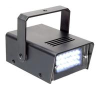 BeamZ BMS24LED - Mini Stroboscope 24 LED, vitesse réglable, programmes automatiques