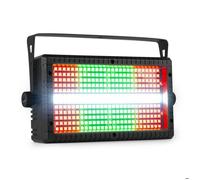 BeamZ BS336 - Stroboscope LED SMD Combo RGB+W 336 LED | Effet strobe + wash + blinder | DMX multi-zones | Éclairage pro DJ, bar & événement