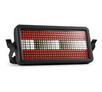 BeamZ BS384 Stroboscope LED SMD RGBW - Combo Strobe et Éclairage d'ambiance, Blinder, Wash, 48 Segments Contrôlables, DMX, Modes Auto, Alimentation Daisy Chain, Idéal pour les Spectacles et Scènes