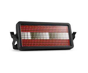 BeamZ BS384 Stroboscope LED SMD RGBW - Combo Strobe et Éclairage d'ambiance, Blinder, Wash, 48 Segments Contrôlables, DMX, Modes Auto, Alimentation Daisy Chain, Idéal pour les Spectacles et Scènes