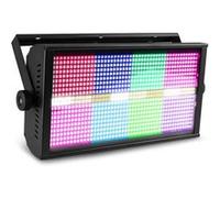 BeamZ BS960 Stroboscope LED SMD RGBW - Combo Strobe et Éclairage d'ambiance, Blinder, Wash, 16 Segments Contrôlables, DMX, Modes Auto, Alimentation Daisy Chain, Idéal pour les Spectacles et Scènes