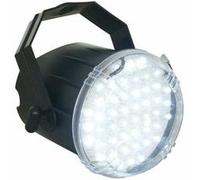 BeamZ Lighting Stroboscope 48 LEDs blanches – Effet DJ, fixation plafond/mur, vitesse réglable