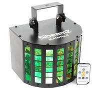 Beamz Butterfly II Éclairage LED Mini Derby 6x3W RGBAWP IR