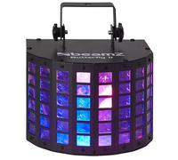 Beamz Butterfly II Éclairage LED Mini Derby 6x3W RGBAWP IR