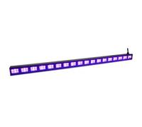 BeamZ Barre LED UV BUV183-18 LED UV, Puissance 3 Watts, Consommation 40W, Très Légère, Facile à Transporter, Idéale pour les Soirées à Thème