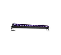 BeamZ Lighting Barre LED UV BUV183-18 – Puissance 3 W, Consommation 40 W, Très légère, Portable