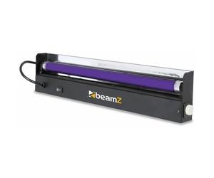 BeamZ BUV45TL Barre UV, Lumière Noire, 45 cm + Tube - Blacklight à Luminosité Élevée, Lampe 25W E27, Effet Lumière Noire sur Vêtements Blancs et Fluorescents