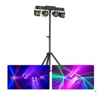 BeamZ CLS Kore Party Bar Jeu de Lumière 4 Effets + Pied